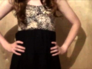 Myles intently models Trendy Lingerie on his Date Night Adventures