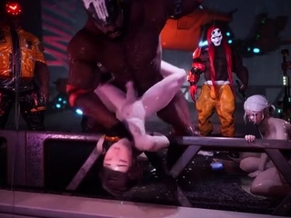 Slutty Girl and Sissy Boyfriend indulge in wild BDSM play in a dungeon of pleasure